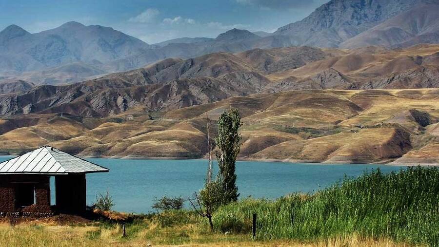 Taleqan Dam Lake 